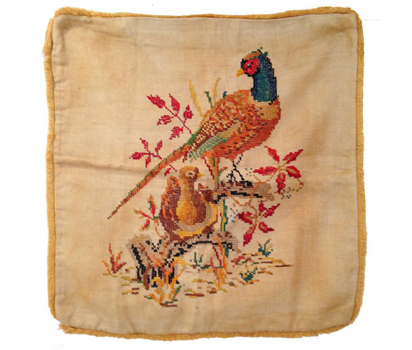 19th Century American Needlework Pillowcase