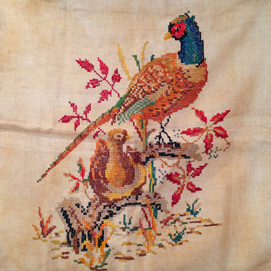 19th Century American Needlework Pillowcase ID: P160811