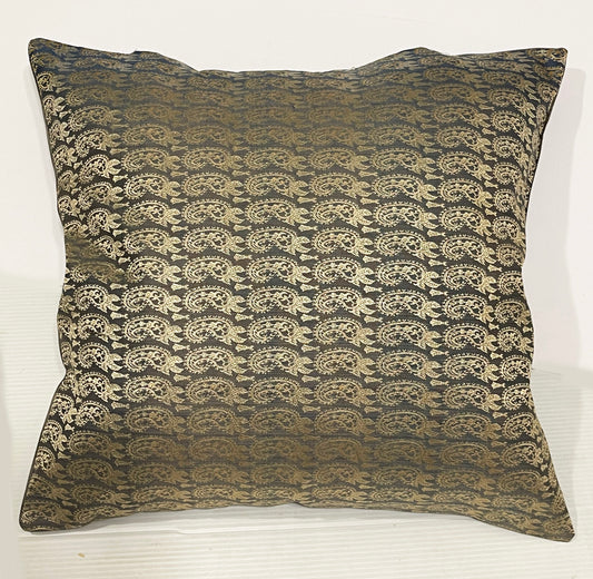 18th Century Italian Paisley Design Silk Pillow ID: P210603