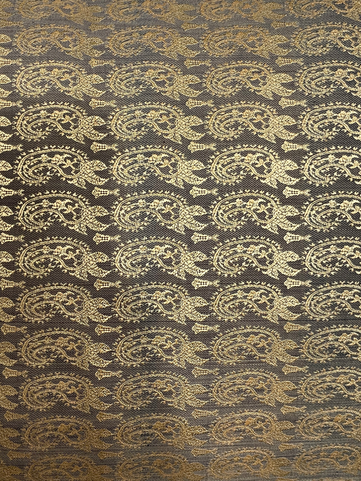 18th Century Italian Paisley Design Silk Pillow ID: P210603