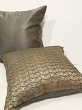 18th Century Italian Paisley Design Silk Pillow