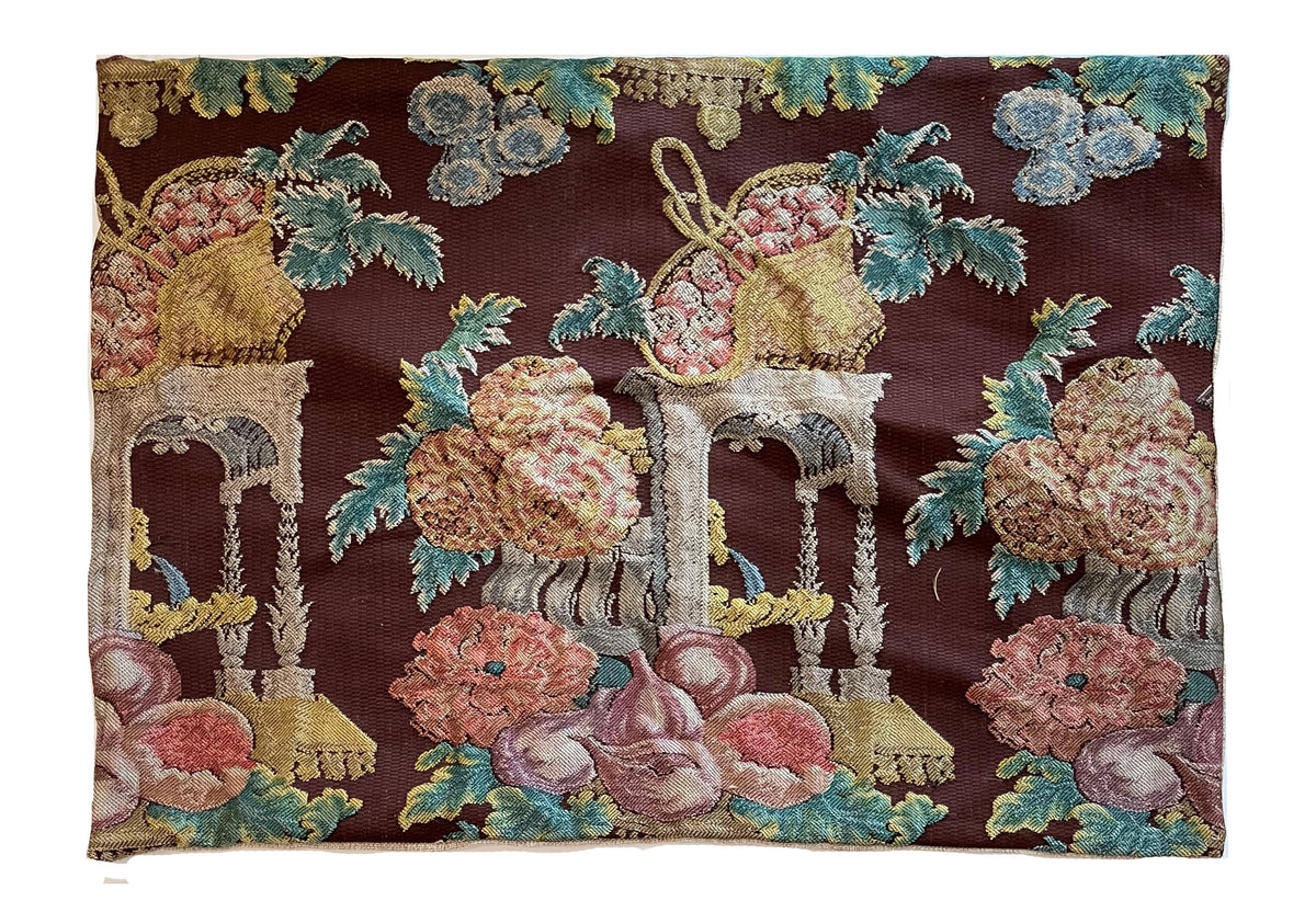 19th Century French Embroidery Pillowcase ID: P210802