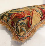 16th Century Brussels Tapestry Pillow