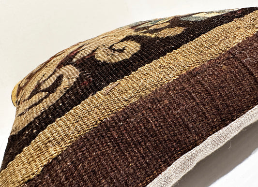 17th Century Brussels Tapestry Border Pillow ID: P221204