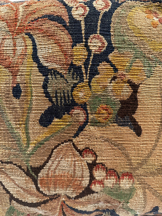 Late 18th Century Aubusson Tapestry Pillow ID: P221205