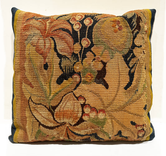 Late 18th Century Aubusson Tapestry Pillow ID: P221205