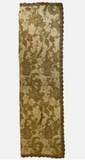 17th Century French Large Metallic Embroidery