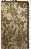 17th Century French Large Metallic Embroidery