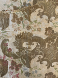 17th Century French Large Metallic Embroidery