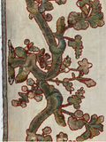 18th Century French Embroidery on Brocade