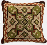 19th Century Vintage American Needlework Pillow