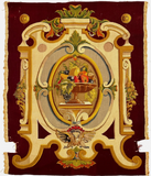 19th Century Aubusson Tapestry for Seatcover