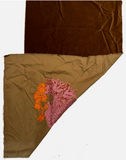 16th Century French Cut Velvet with Embroidery