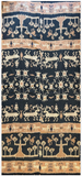 Indonesian Hinggi Ikat Woven Throw