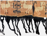 Indonesian Hinggi Ikat Woven Throw
