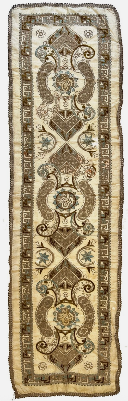 Turkish Silk Metal on Embroidery