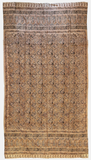 19th Century Turkish Woodblock Print on Fine Cotton