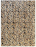 19th Century Turkish Woodblock Print on Fine Cotton