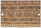 19th Century Turkish Woodblock Print on Fine Cotton