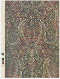 19th Century Woodblock on Linen