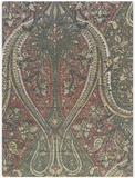 19th Century Woodblock on Linen