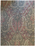 19th Century Woodblock on Linen