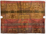 18th Century Spanish Cut Velvet Pillowcase