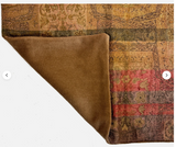 18th Century Spanish Cut Velvet Pillowcase