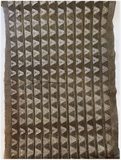 19th C Indian Hand-made Metal on linen Embroidery