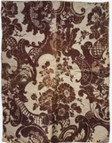 19th Century Brussels Cut Velvet