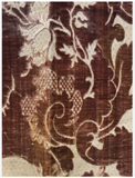 19th Century Brussels Cut Velvet