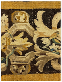17th Century Brussels Tapestry Border fragment (for pillow)