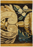 17th Century Brussels Tapestry Border fragment (for pillow)