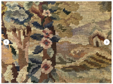 19th Century French Needlepoint Tapestry