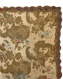 17th Century Large French Metallic Embroidery