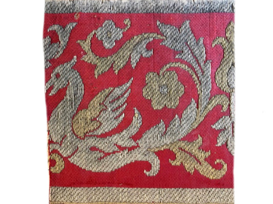 18th Century Italian Embroidery ID: T032106 A