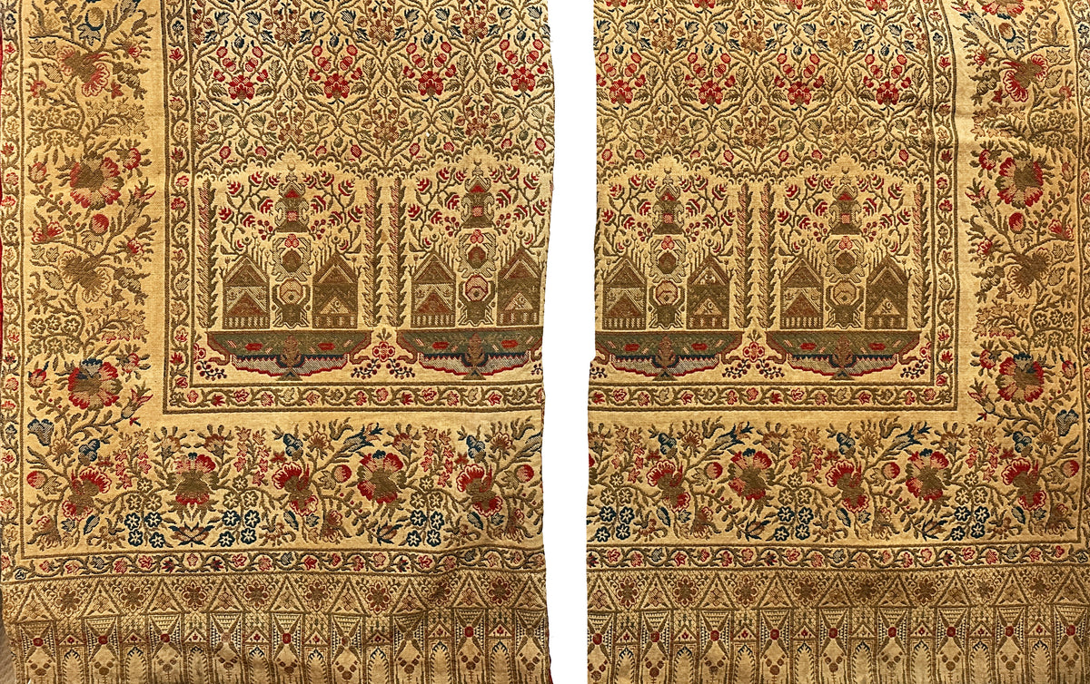 19th Century French Woven Panels ID: T032402