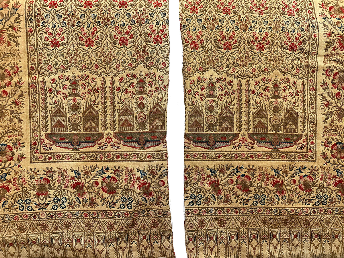 19th Century French Woven Panels ID: T032402