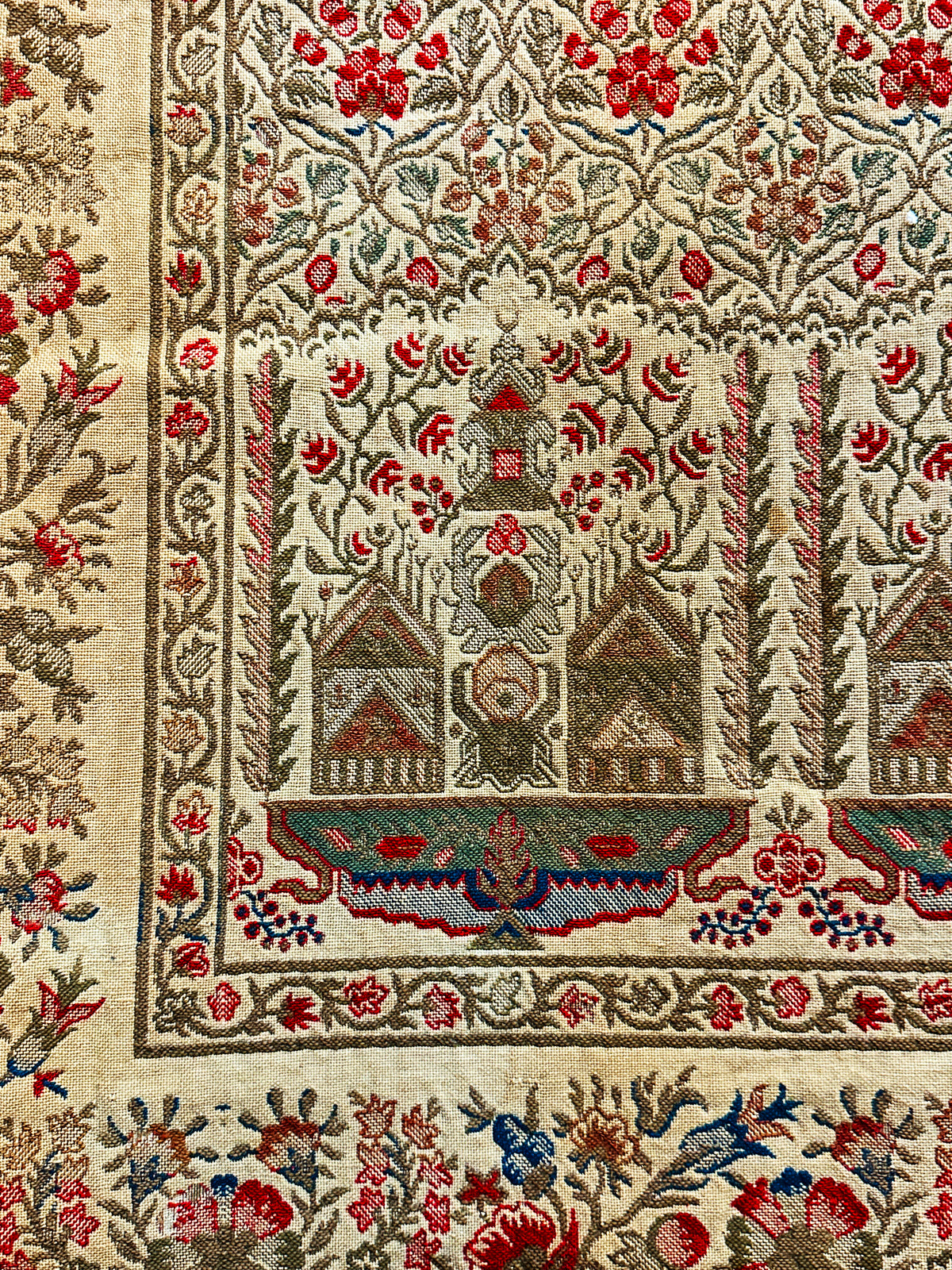 19th Century French Woven Panels ID: T032402