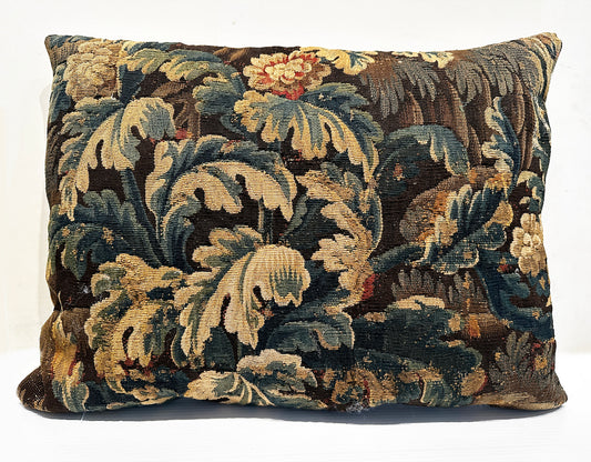 16th Century Brussels Tapestry Pillow ID: T042101E