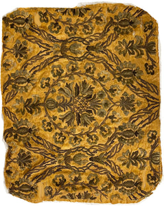 18th Century French Embroidery on Silk
