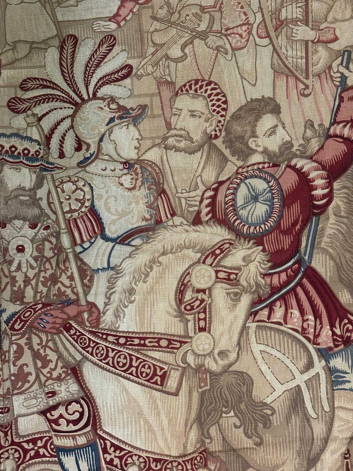 19th Century Belgian Woven Tapestry ID: T051425