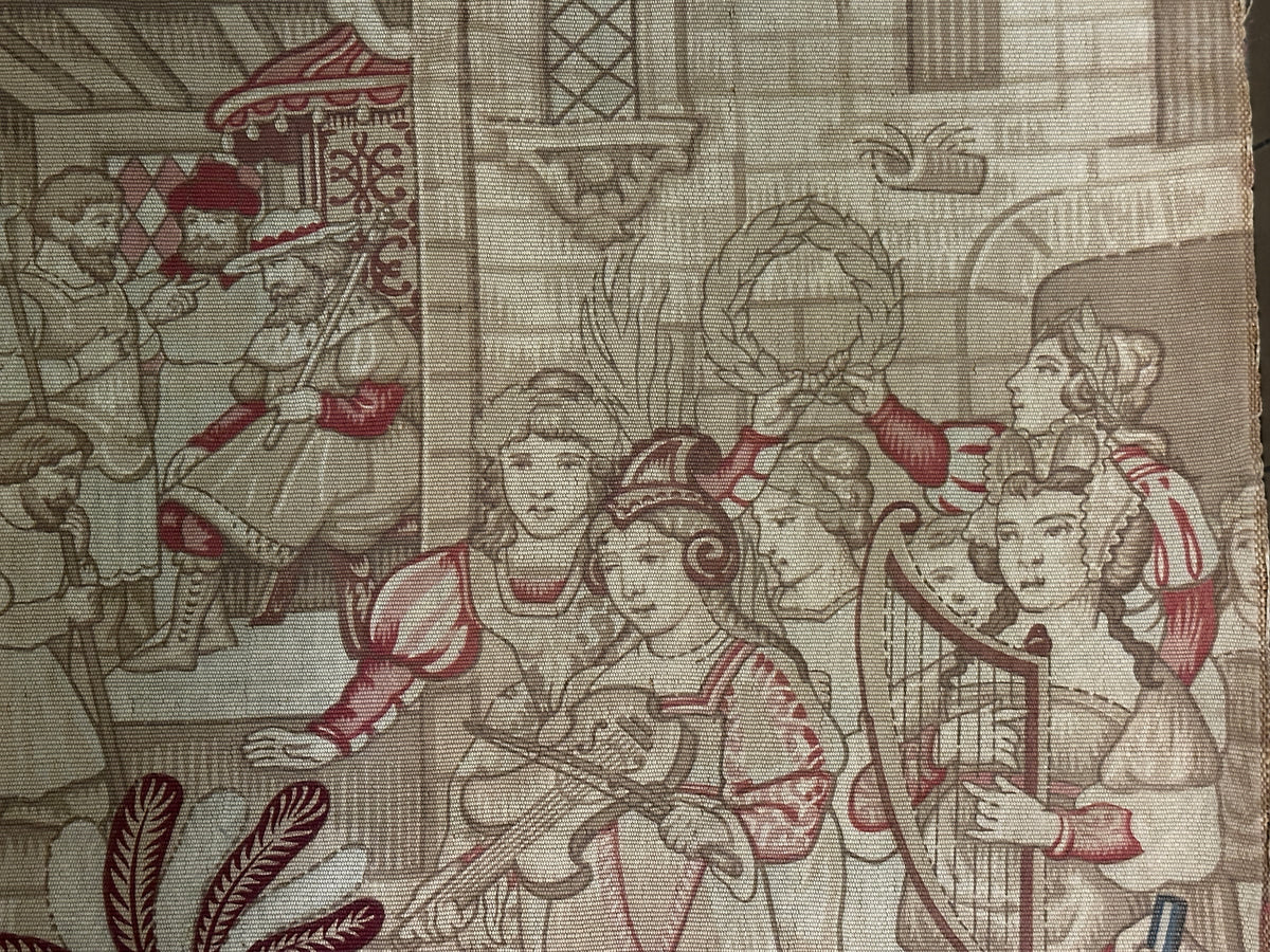 19th Century Belgian Woven Tapestry ID: T051425