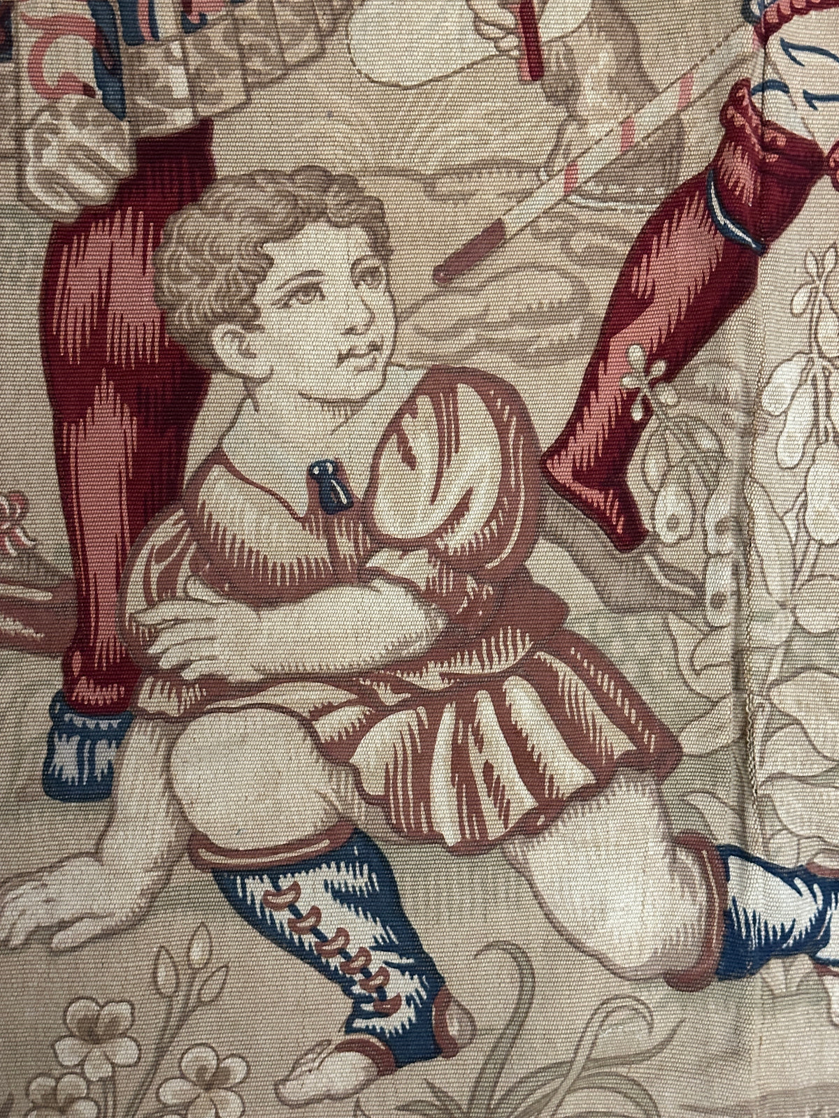19th Century Belgian Woven Tapestry ID: T051425