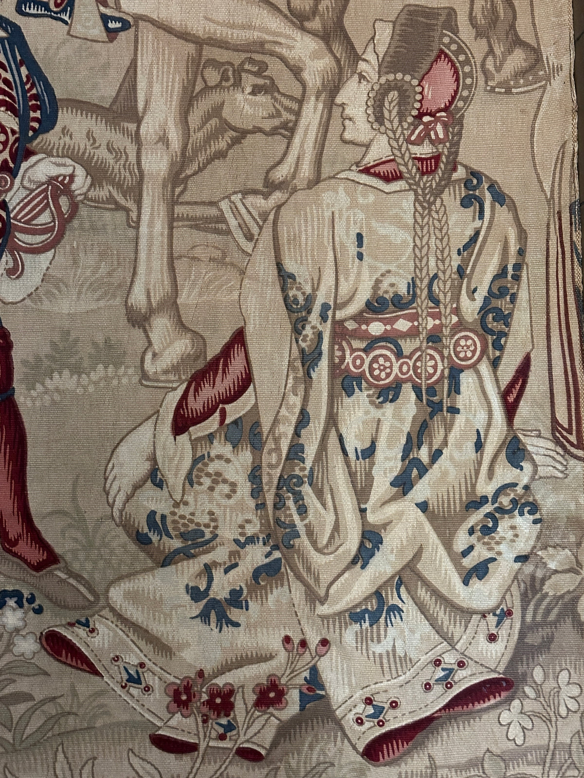 19th Century Belgian Woven Tapestry ID: T051425