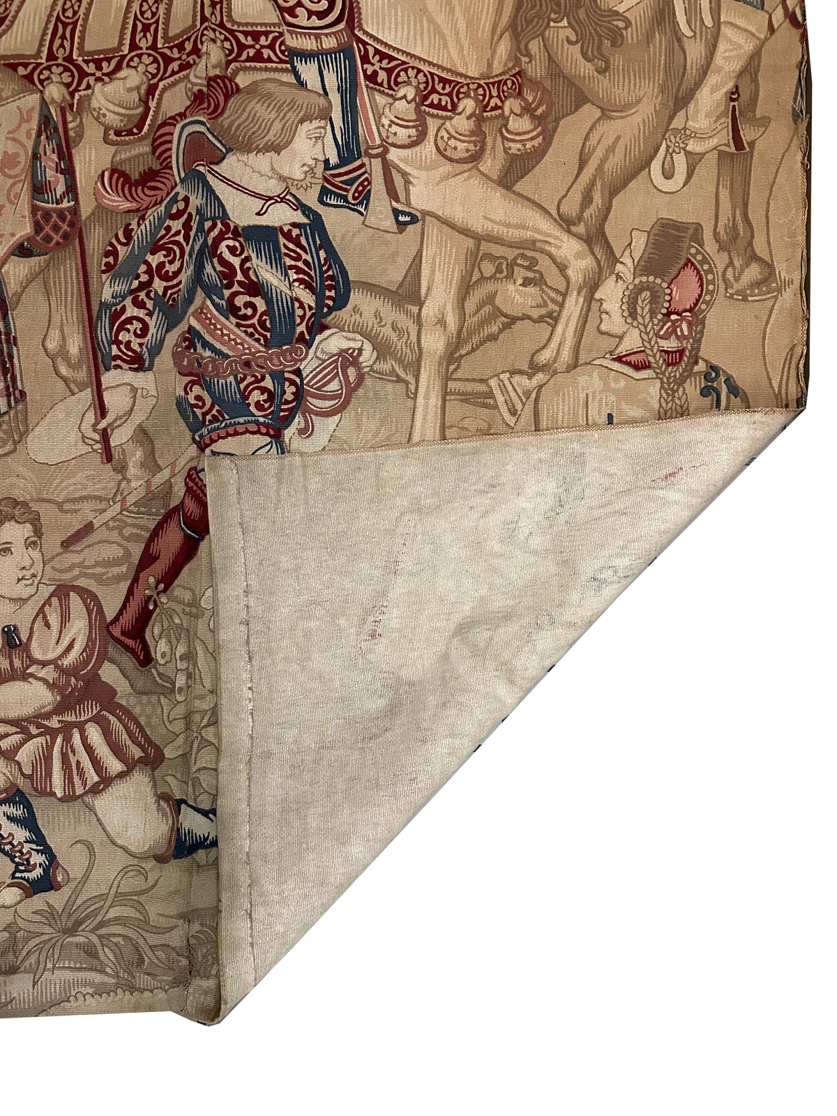19th Century Belgian Woven Tapestry ID: T051425