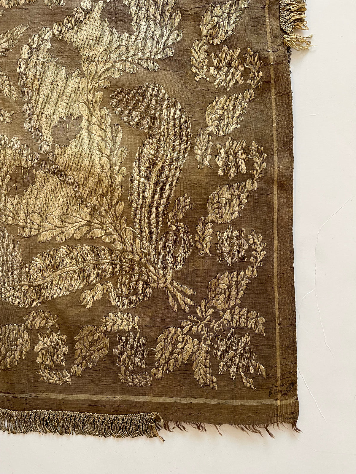 17th Century Italian Silk Embroidery ID: T082107