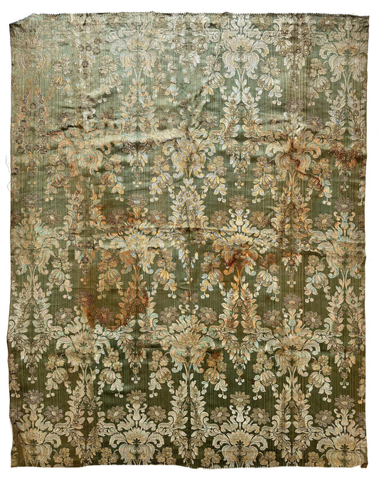 19th Century French Brocade Textile ID: T082404