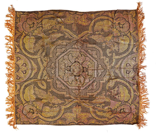 20th Century American Silk Woven Table cover ID: T082410
