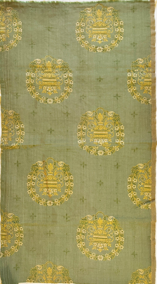 18th Century French Embroidery ID: T082417